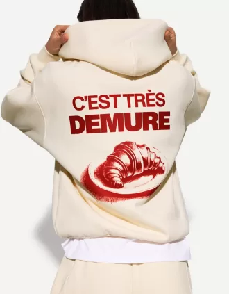 Felpa con cappuccio stampata