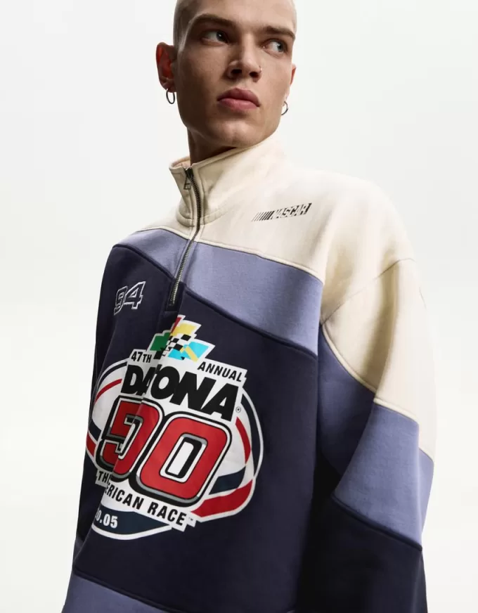 Felpa con stampa Nascar