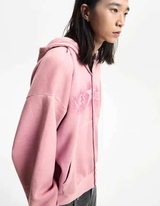 Felpa corta stampata