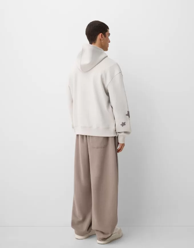 Felpa oversize con stampa