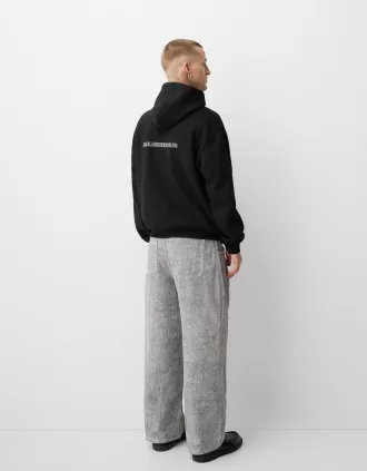 Felpa oversize con stampa