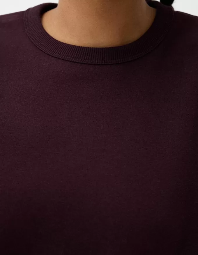 Felpa oversize con tasche laterali