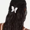 Fermaglio per capelli a farfalla