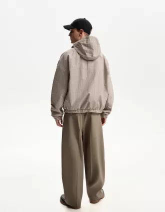 Giacca anorak tecnica con cappuccio