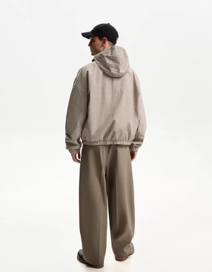 Giacca anorak tecnica con cappuccio