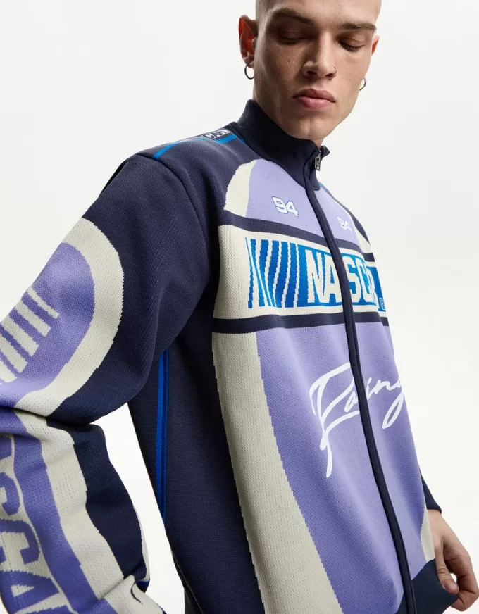 Giacca con stampa Nascar