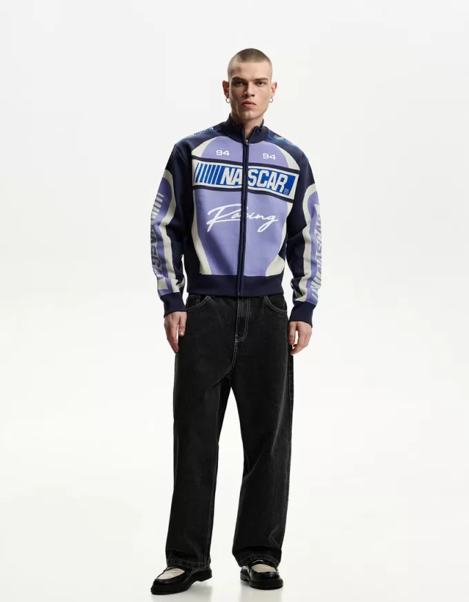 Giacca con stampa Nascar