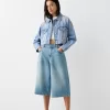 Giacca corta in denim