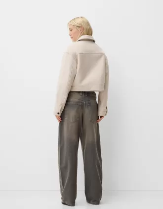 Giacca corta morbida