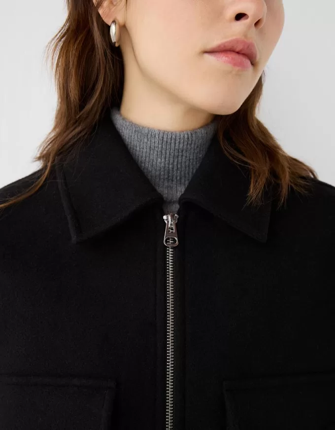 Giacca corta morbida