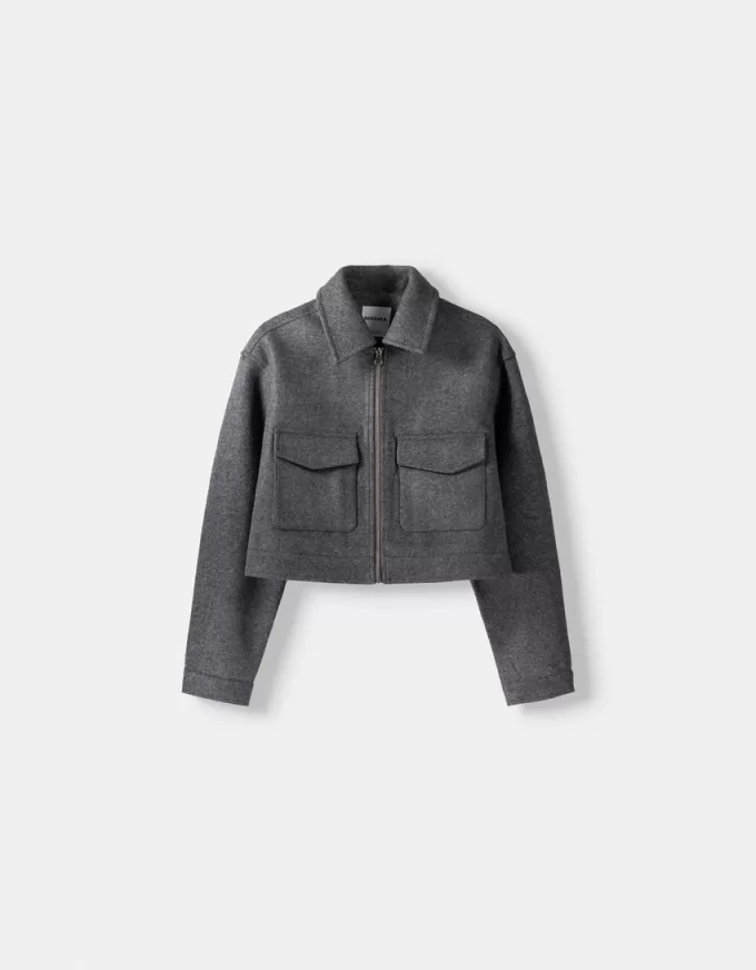 Giacca corta morbida