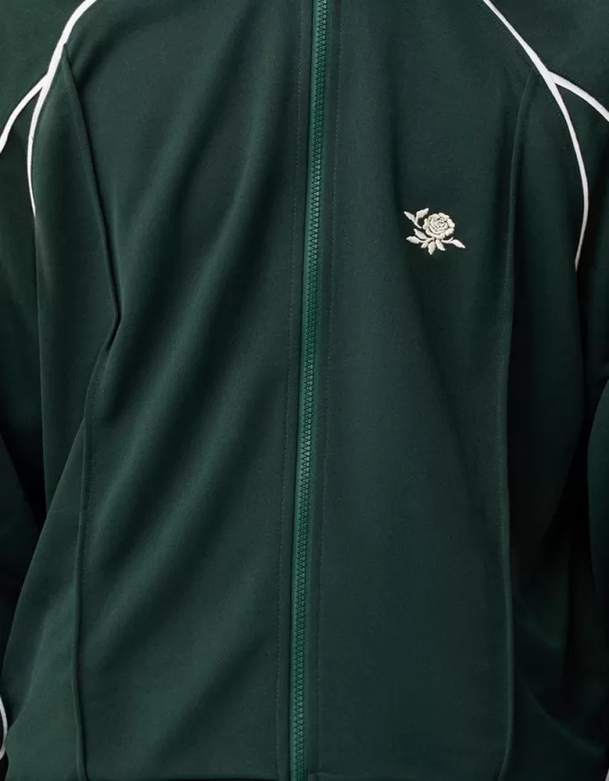 Giacca in interlock ricamato