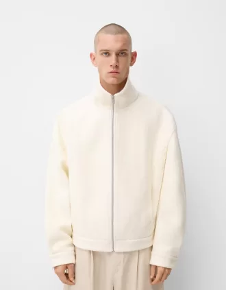 Giacca in misto lana