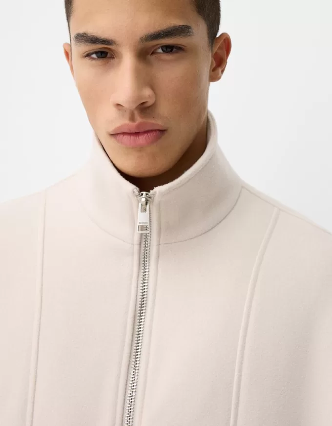 Giacca in tessuto di feltro