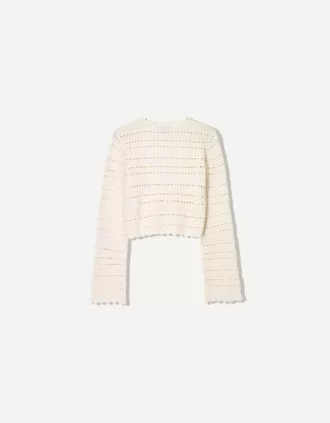 Giacca rustica traforata