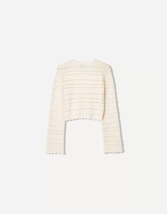 Giacca rustica traforata