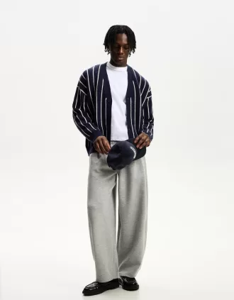 Giacca sportiva con stampa a righe