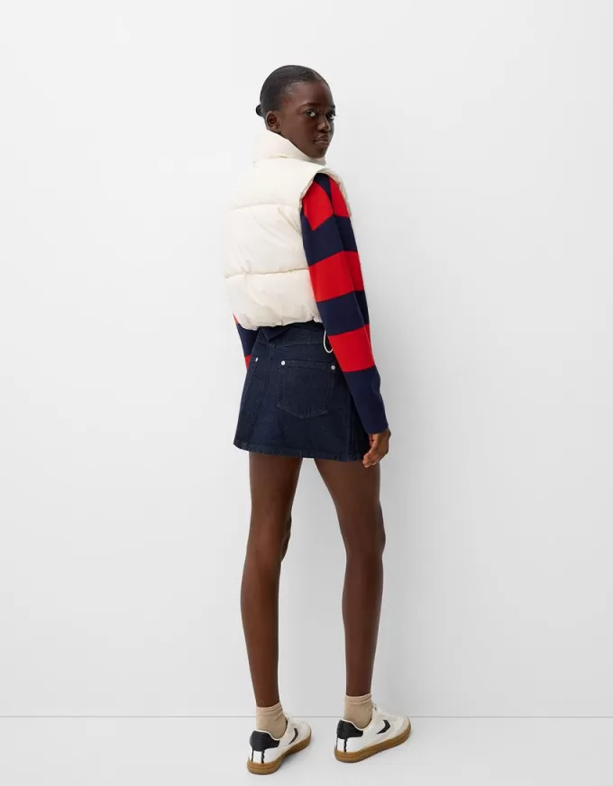 Gilet imbottito corto