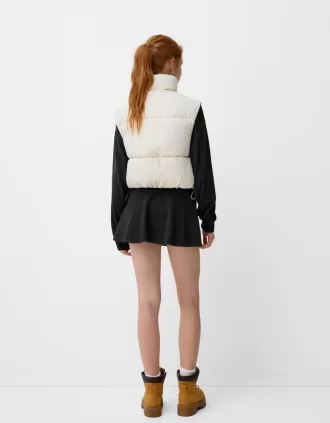 Gilet imbottito corto