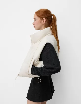 Gilet imbottito corto