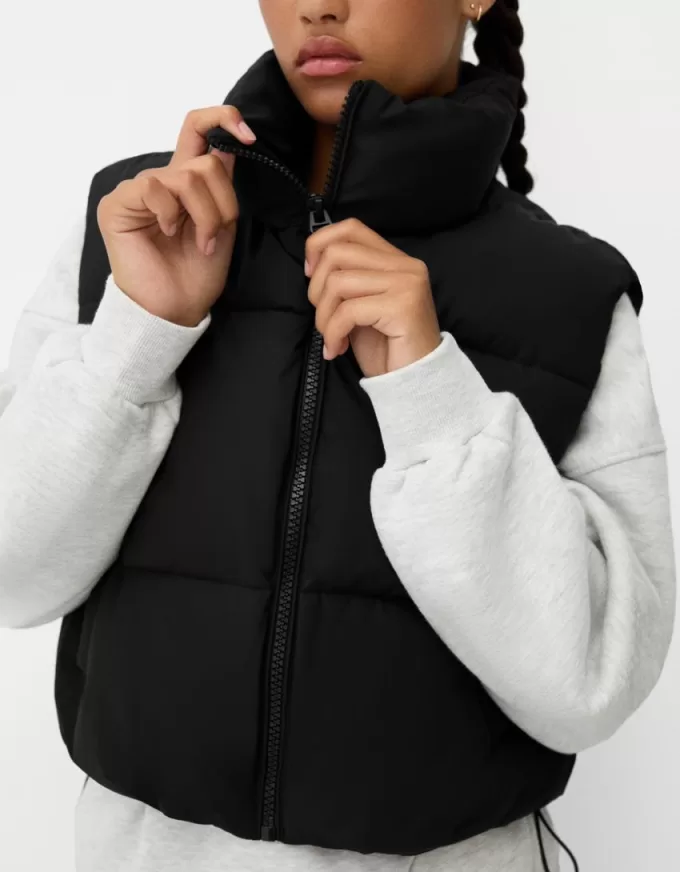 Gilet imbottito corto