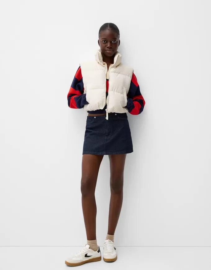 Gilet imbottito corto