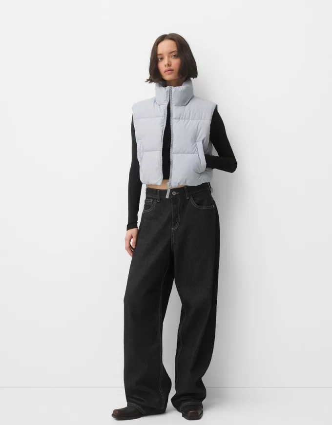 Gilet imbottito corto