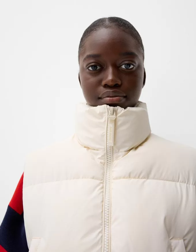 Gilet imbottito corto