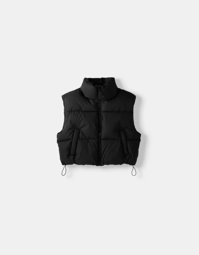 Gilet imbottito corto