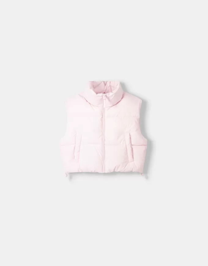 Gilet imbottito corto