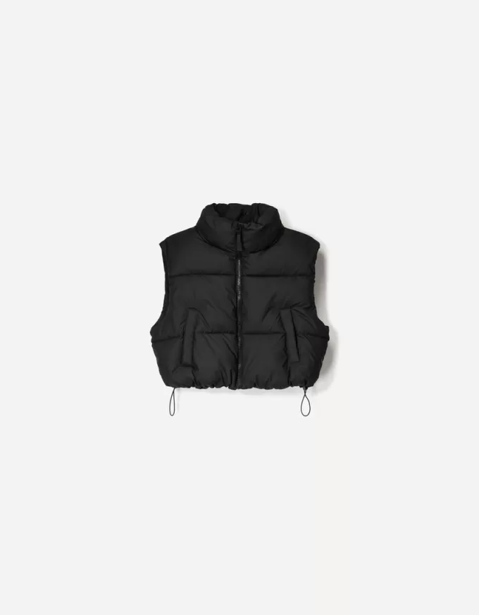 Gilet imbottito corto