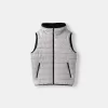 Gilet imbottito leggero con cappuccio