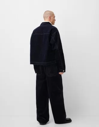 Giubbotto di jeans con tasche Giubbotto di jeans con tasche