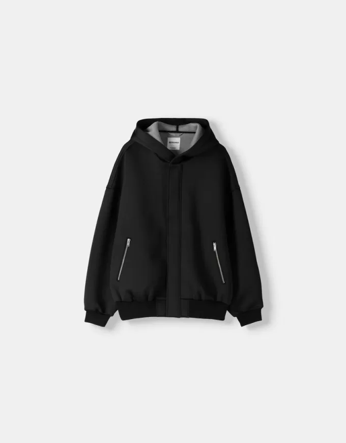 Giubbotto tecnico con cappuccio