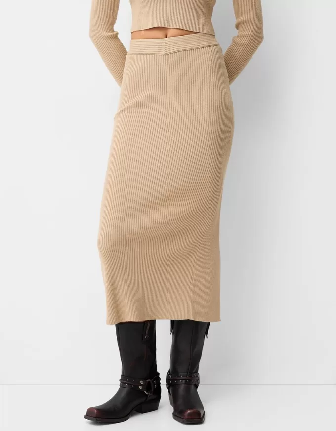 Gonna midi con spacco