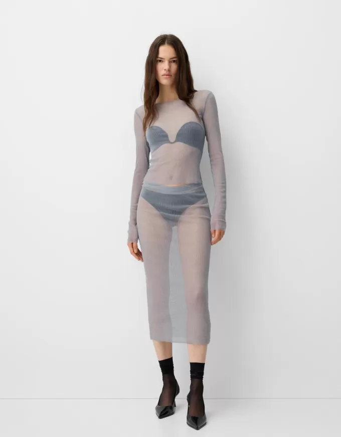 Gonna midi in rete scintillante