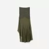 Gonna midi in tulle arricciato SERIE BERSHKA