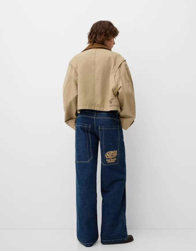 Jeans Boyfriend ricamati