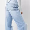 Jeans anni ’90 strappati a gamba larga