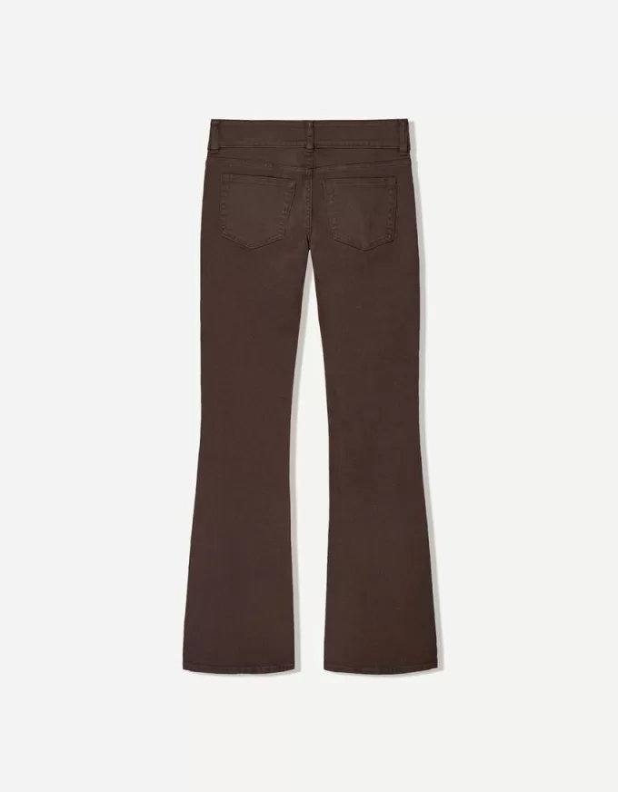 Jeans bootcut a vita bassa