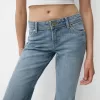 Jeans bootcut a vita bassa