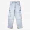 Jeans cargo larghi