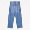 Jeans cargo larghi