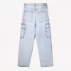 Jeans cargo larghi
