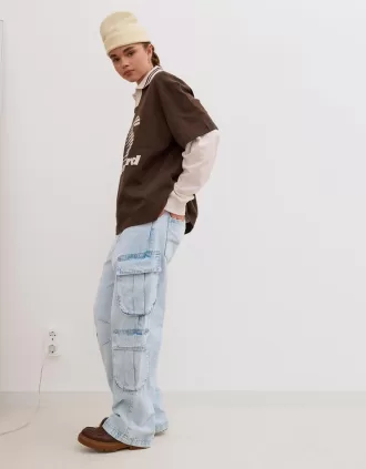 Jeans cargo multitasche