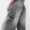 Jeans carpentiere con vestibilità a palloncino regolabile
