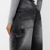 Jeans carpentiere con vestibilità a palloncino regolabile