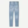 Jeans carrot fit strappati