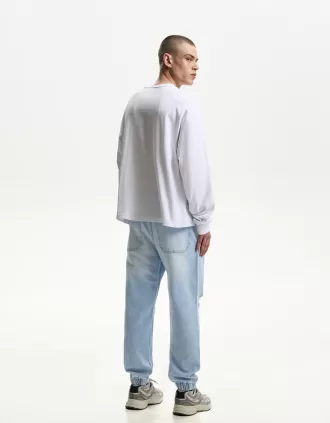 Jeans da jogging strappati