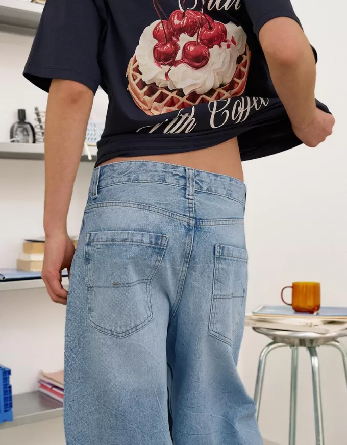 Jeans da pattinatore